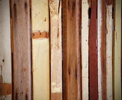 vintage wooden planks