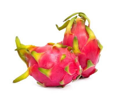 Dragon fruit isolated on white