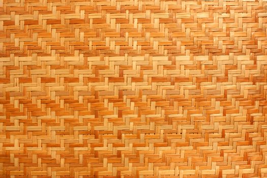 Woven rattan with natural patterns, vintage wall.
