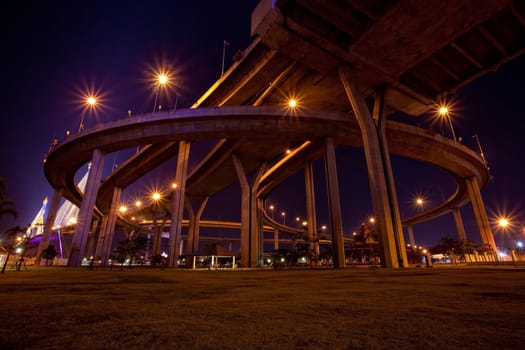 Bhumibol Bridge in Thailand
