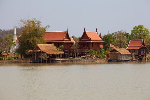 thai style house in Thailand