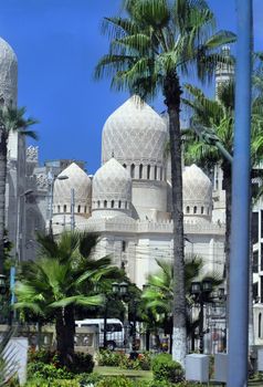 Mosque of Abu El Abbas Masjid, Alexandria, Egypt