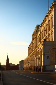 Kremlin Borovitskaya Tower, Grand Palace