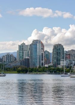 Canada. Vancouver. Photo of Down Town center.