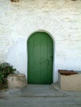 green door
