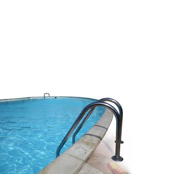 pool of marble stones and crystal clean water