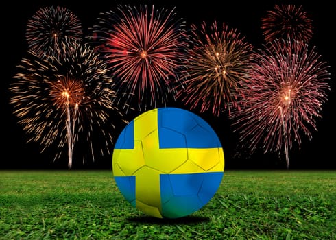 Sweden  soccer  ball in european