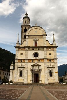 Tirano. Italy,  Basilica Madonna di Tirano 