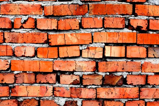 old brick wall close up