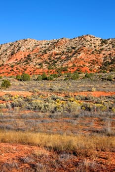 View of the Cockscomb upthrust in Grand Staircase-Escalante National Monument of Utah.