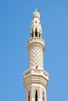 A traditional Arabian style mosque located in Jumeira, Dubai, UAE