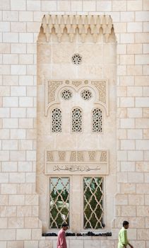 A traditional Arabian style mosque located in Jumeira, Dubai, UAE