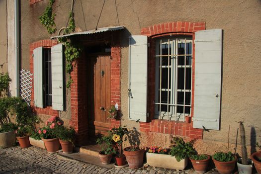 Romantic house in a small village in the Provence, France