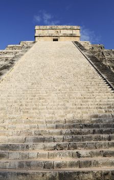 Chichen Itza feathered serpent pyramid, Mexico 