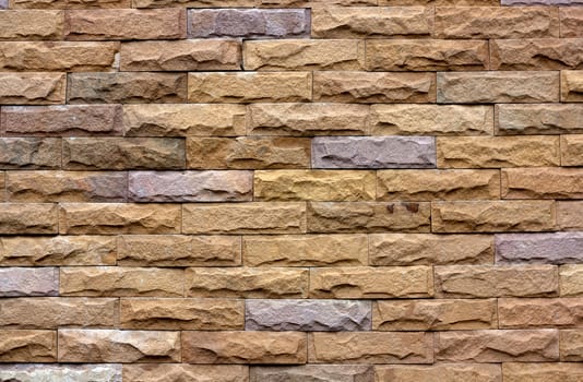 Background of stone wall made with blocks