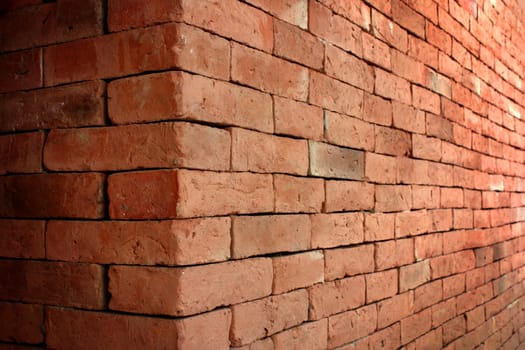 Red brick wall seamless illustration background