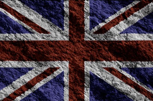 United Kingdom Flag  grunge flag texture background.
