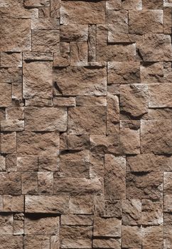 Structure of a stone wall