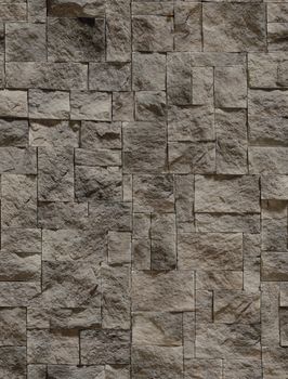 Structure of a stone wall