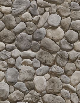 Structure of a stone wall