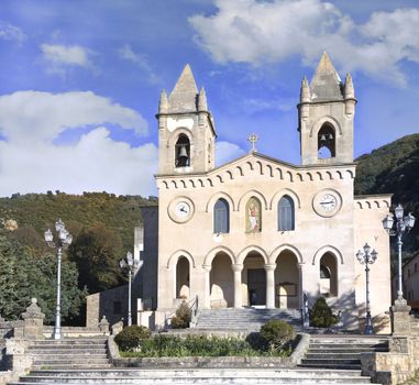 The Sanctuary of Gibilmanna is a Christian shrine in the province of Palermo, Sicily, southern Italy.On the site existed a church dedicated to St. Michael Archangel.