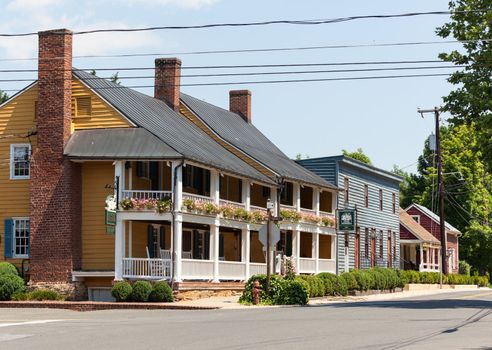 WASHINGTON  VA - JUNE 10: The Inn at Little Washington on June 10, 2012. This establishment was the first in the world to get 5 stars for both accommodation and restaurant.