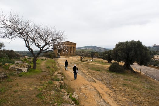 Valley of the Temples, Agrigento, Sicily, Italy.