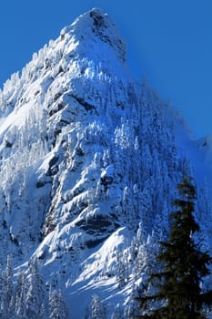 McClellan Butte Snow Mountain Cascade Mountains Snoqualme Pass Washington