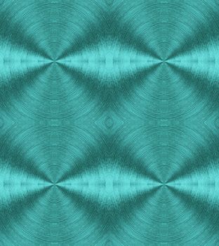 green-blue patterns made of yarn