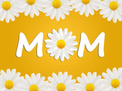 Birthday or Mother's Day card to Mom with daisies