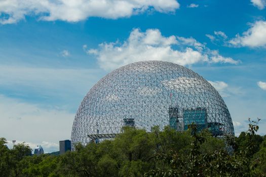 Biodome on Ile Ste-Helene in Montreal, Canada.