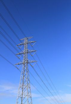 electric high voltage power post