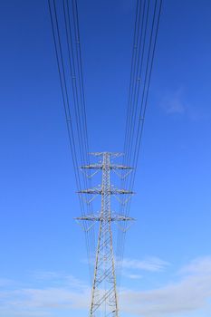 electric high voltage power post