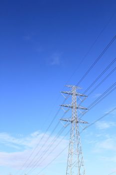 electric high voltage power post