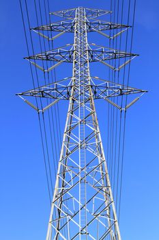 electric high voltage power post