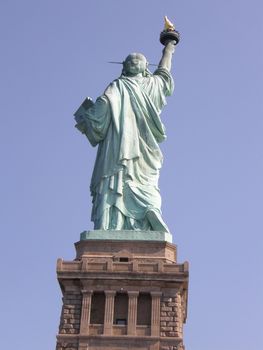 Statue of Liberty at Liberty Island in New York City (USA)