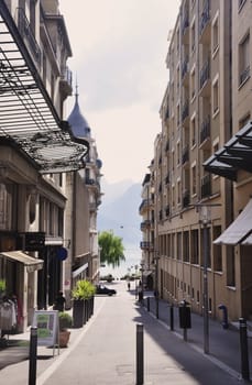 On the Streets of Montreaux