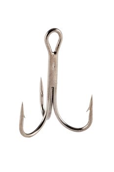 fishhook triple for the cut and isolated fishing