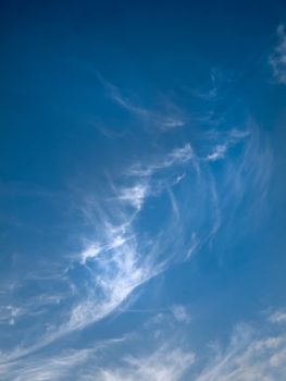Abstract of White cloud and blue sky for backgound