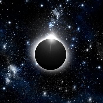 Eclipse in deep space