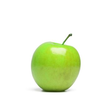 Green apple isolated