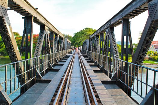 The railway of death was built by many soldiers of ally.