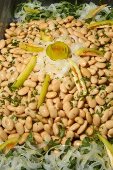 white bean salad