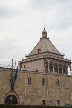 The Normans' Royal Palace in Palermo, Sicily. detail.