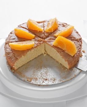 Components of the Orange Cake.