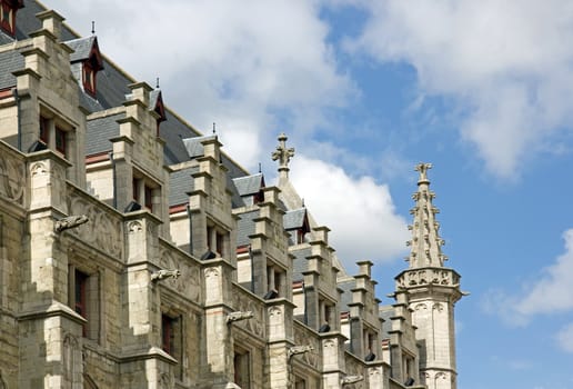 the cloth hall Gent Belgium Europe