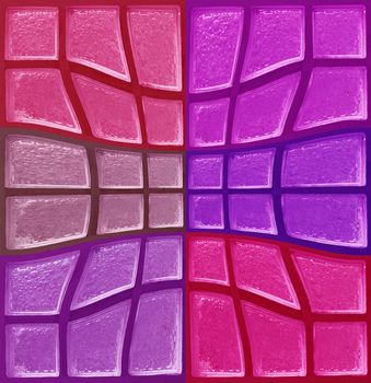 Decorative Glass Blocks color