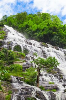 Mae Ya waterfall, Doi Inthanon national park, Chiang Mai, Thailand.