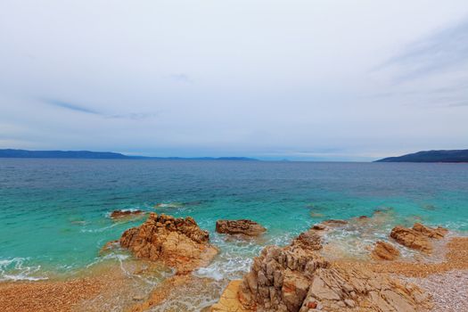 Photo of the Istrian part of the Adriatic coast