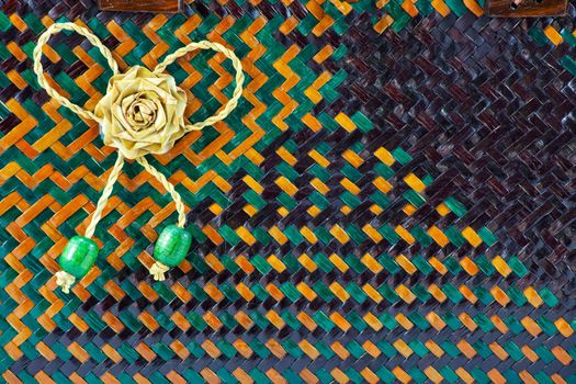 rattan weave background